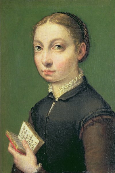 Selbstporträt, 1554 von Sofonisba Anguissola